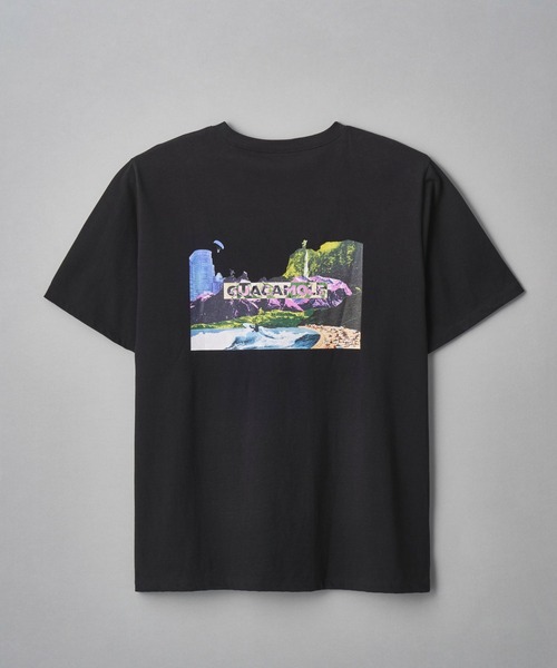 GUACAMOLE(ガカモレ)の「Functional pocket half t shirt/4D print(Tシャツ/カットソー・メンズ・ブラック/ホワイト/ベージュ/グレー・LXL/ML)」の3枚目の写真