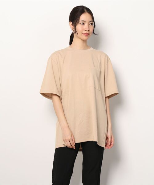 GUACAMOLE(ガカモレ)の「Functional pocket half t shirt/4D print(Tシャツ/カットソー・メンズ・ブラック/ホワイト/ベージュ/グレー・LXL/ML)」の17枚目の写真