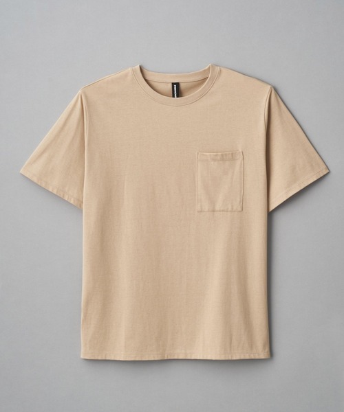 GUACAMOLE(ガカモレ)の「Functional pocket half t shirt/4D print(Tシャツ/カットソー・メンズ・ブラック/ホワイト/ベージュ/グレー・LXL/ML)」の11枚目の写真