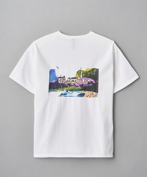 GUACAMOLE(ガカモレ)の「Functional pocket half t shirt/4D print(Tシャツ/カットソー・メンズ・ブラック/ホワイト/ベージュ/グレー・LXL/ML)」の18枚目の写真