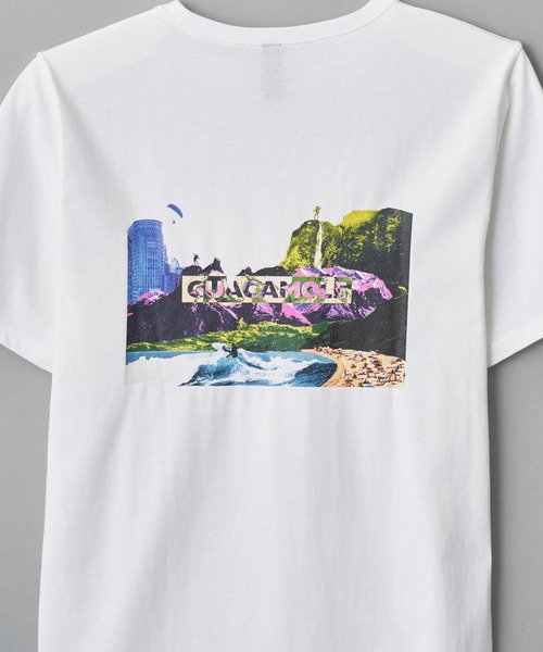 GUACAMOLE(ガカモレ)の「Functional pocket half t shirt/4D print(Tシャツ/カットソー・メンズ・ブラック/ホワイト/ベージュ/グレー・LXL/ML)」の9枚目の写真