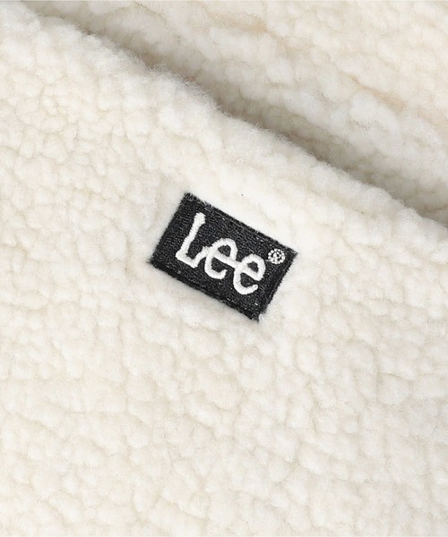 Lee（リー）の「【Lee】ボアロゴミニショルダーバッグ（ショルダーバッグ・レディース・キナリ/ダークグレー・ONE SIZE）」の9枚目の写真