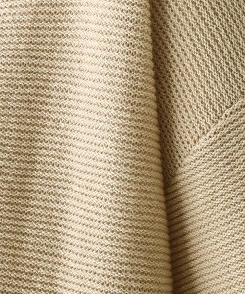 DRESKIP（ドレスキップ）の「◆ポケット付き透かし編みトッパーカーディガン（カーディガン/ボレロ・レディース・ライトベージュ/サンドベージュ/ブラック/パープル系・02/04/03）」の10枚目の写真