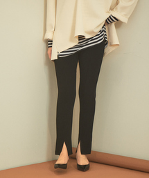 Rouge vif | フロントスリットウエストゴムパンツ(その他パンツ)