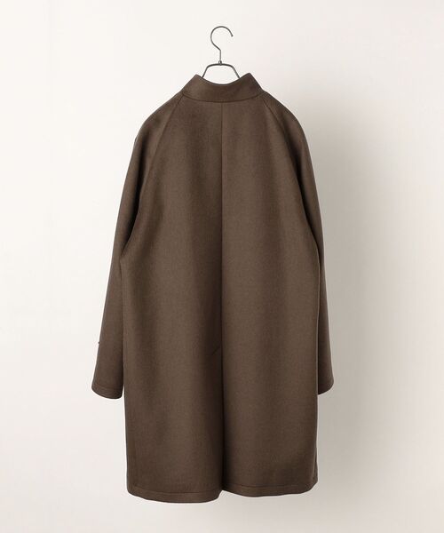 SHIPS any（シップス エニィ）の「SHIPS any: 撥水 ストレッチ メルトン スタンドカラー コート◇（その他アウター・メンズ・ネイビー/グレー/キャメル・SMALL/MEDIUM/LARGE/X-LARGE）」の10枚目の写真