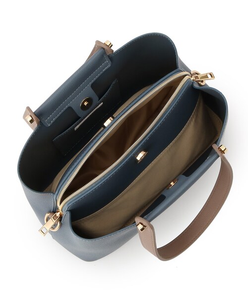 DRESKIP(ドレスキップ)の「◆持ち手切り替えあおりトート(トートバッグ・レディース・ブラック/ベージュ/ブルー・00)」の10枚目の写真