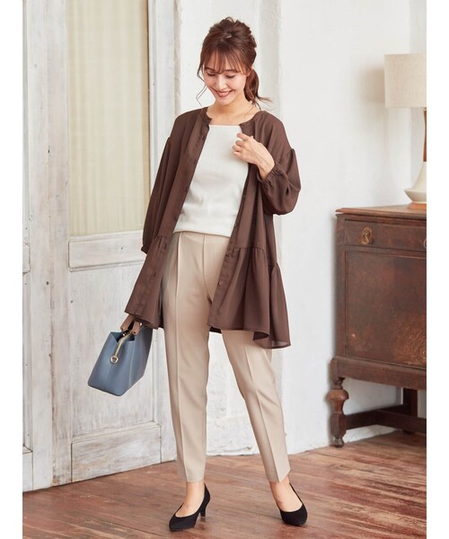 DRESKIP(ドレスキップ)の「◆持ち手切り替えあおりトート(トートバッグ・レディース・ブラック/ベージュ/ブルー・00)」の12枚目の写真