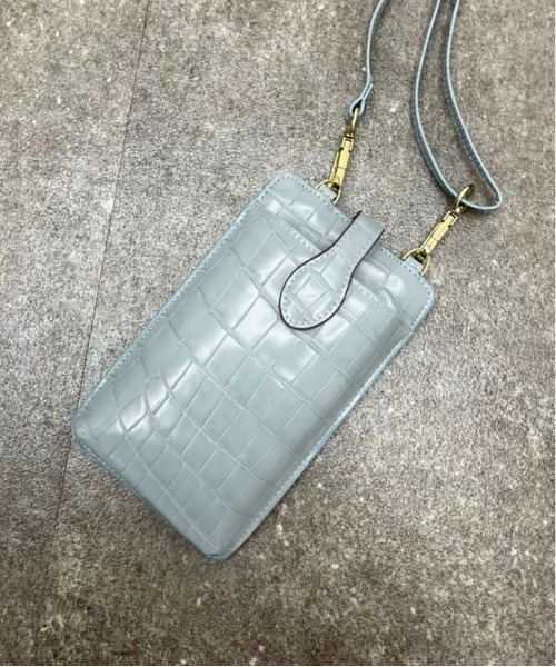 apres jour mignon（アプレジュールミニョン）の「【apresjour mignon×ARIAZ】コンパクトショルダーバック（ショルダーバッグ・レディース・アイボリー/ライトブルー/ブラック・ONESIZE）」の3枚目の写真