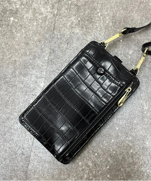 apres jour mignon（アプレジュールミニョン）の「【apresjour mignon×ARIAZ】コンパクトショルダーバック（ショルダーバッグ・レディース・アイボリー/ライトブルー/ブラック・ONESIZE）」の6枚目の写真