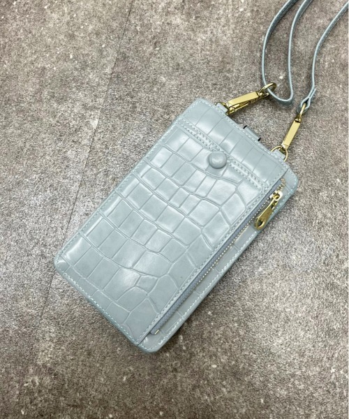 apres jour mignon（アプレジュールミニョン）の「【apresjour mignon×ARIAZ】コンパクトショルダーバック（ショルダーバッグ・レディース・アイボリー/ライトブルー/ブラック・ONESIZE）」の7枚目の写真