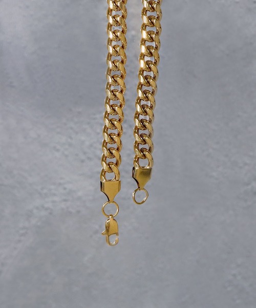 SBG（エスビー）の「SBG 喜平チェーンネックレス8ｍｍ（ネックレス・メンズ・シルバー/ゴールド・50cm/60cm）」の8枚目の写真