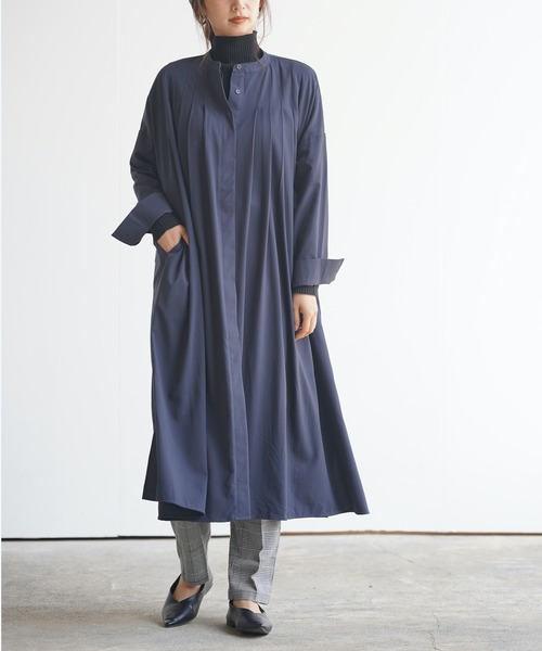 rps(アールピーエス)の「先染めセンタープレステーパードパンツ(スラックス・レディース・グレー/チャコールグレー/ブラウン・M)」の14枚目の写真