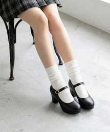 FUNALIVE（ファンアライブ）の「LibertyDoll チャンキーヒールストラップパンプス（パンプス）」