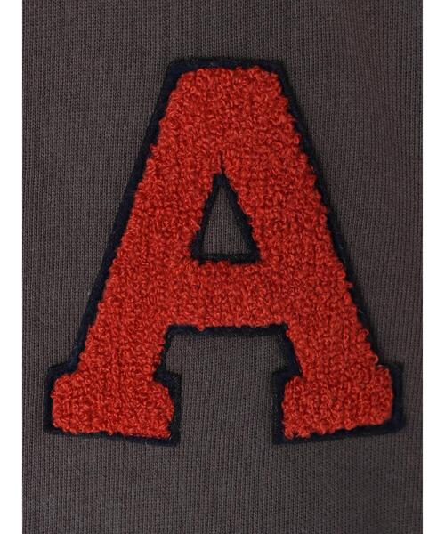 AMERICAN HOLIC(アメリカンホリック)の「ワッペンロゴ裏毛カットプルオーバー(スウェット・レディース・ネイビー/チャコールグレー・L/M)」の22枚目の写真