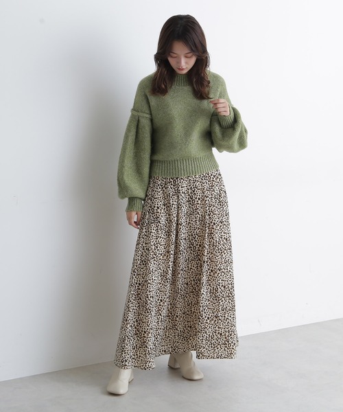 FREE'S MART（フリーズマート）の「◆バックリボンディティールニット（ニット/セーター・レディース・ピンク/ベージュ/グレー/グリーン・FREE）」の12枚目の写真