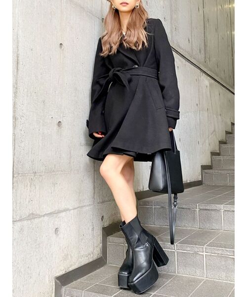 GYDA（ジェイダ）の「GYDA SHOPPER BAG（ショルダーバッグ・レディース・ブラック/ベージュ・FREE）」の14枚目の写真