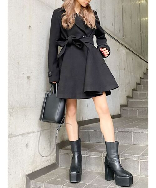 GYDA（ジェイダ）の「GYDA SHOPPER BAG（ショルダーバッグ・レディース・ブラック/ベージュ・FREE）」の17枚目の写真