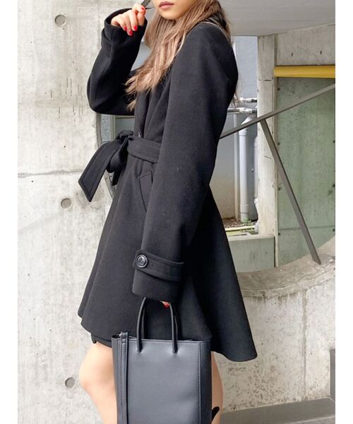 GYDA（ジェイダ）の「GYDA SHOPPER BAG（ショルダーバッグ・レディース・ブラック/ベージュ・FREE）」の18枚目の写真