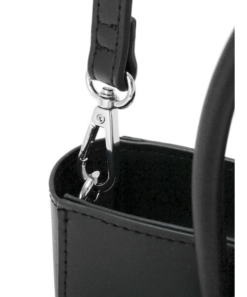 GYDA（ジェイダ）の「GYDA SHOPPER BAG（ショルダーバッグ・レディース・ブラック/ベージュ・FREE）」の22枚目の写真