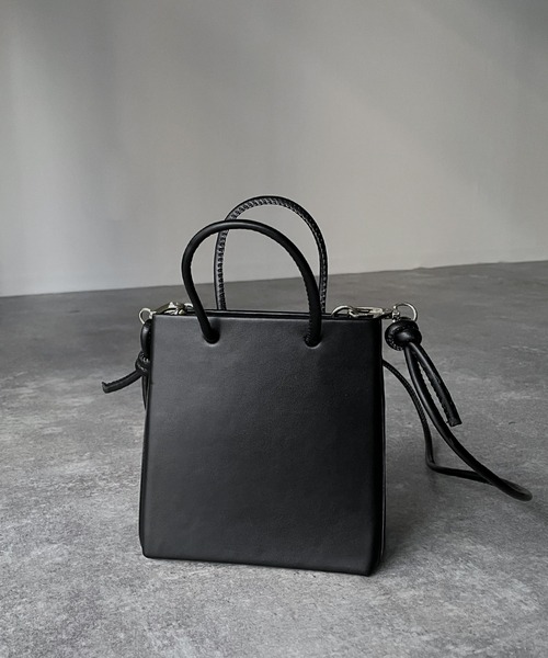 Riberry（リベリー）の「ショッパー風ミニショルダーバッグ（ショルダーバッグ・レディース・ホワイト/ブラック/ブラウン・FREE）」の11枚目の写真