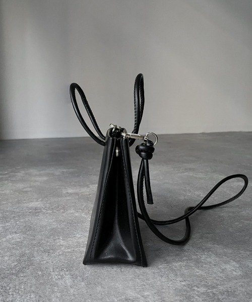 Riberry（リベリー）の「ショッパー風ミニショルダーバッグ（ショルダーバッグ・レディース・ホワイト/ブラック/ブラウン・FREE）」の12枚目の写真