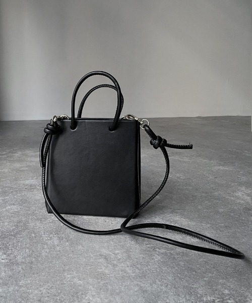 Riberry（リベリー）の「ショッパー風ミニショルダーバッグ（ショルダーバッグ・レディース・ホワイト/ブラック/ブラウン・FREE）」の13枚目の写真