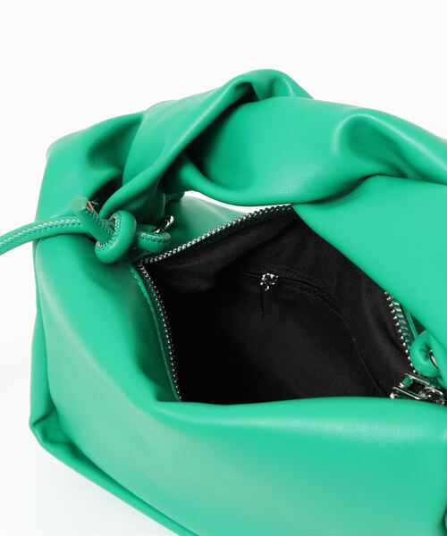 prose verse(プロズヴェール)の「2WAYスクエアショルダーバッグ(ショルダーバッグ・レディース・オフホワイト/ブラック/グリーン・フリ-)」の18枚目の写真