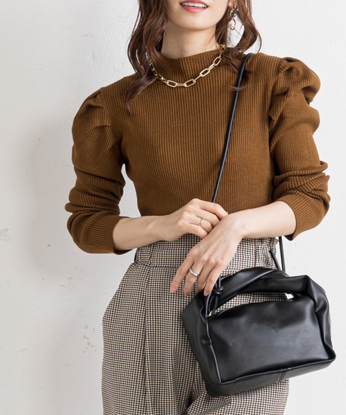 prose verse(プロズヴェール)の「2WAYスクエアショルダーバッグ(ショルダーバッグ・レディース・オフホワイト/ブラック/グリーン・フリ-)」の12枚目の写真