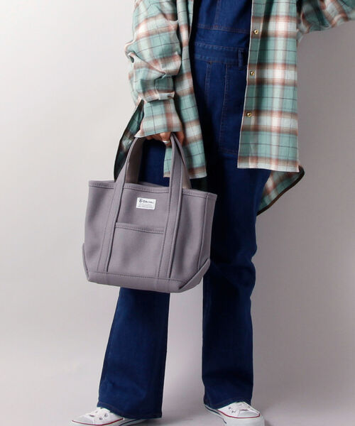 ORCIVAL(オーシバル)の「【ORCIVAL/オーシバル】MELTON TOTE S メルトントートバッグS(トートバッグ・レディース・アイボリー/ブラック/ライトパープル/グレイッシュベージュ・FREE)」の4枚目の写真