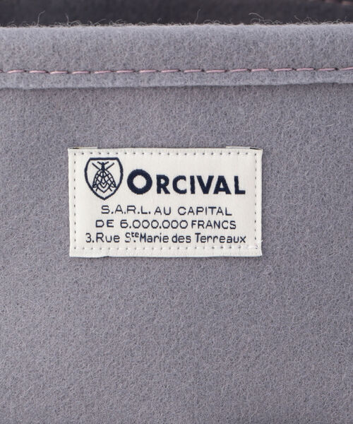 ORCIVAL(オーシバル)の「【ORCIVAL/オーシバル】MELTON TOTE S メルトントートバッグS(トートバッグ・レディース・アイボリー/ブラック/ライトパープル/グレイッシュベージュ・FREE)」の12枚目の写真