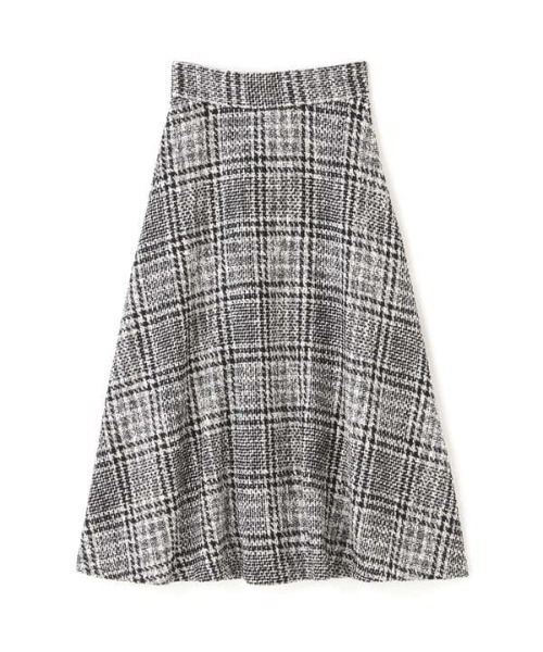 N.（N. Natural Beauty Basic）（エヌエヌナチュラルビューティーベーシック）の「【S Size Line】◆ツイードチェックセミフレアスカート（スカート・レディース・ブラック/ネイビー/ブラウン・SMALL/MEDIUM）」の15枚目の写真