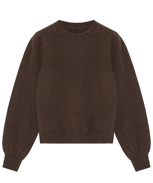 Fano Studios(ファノ ストゥディオズ)の「【Fano Studios】Wool yarn crew neck knit FD21S102(ニット/セーター・レディース・ブラウン・M/L/S)」の10枚目の写真