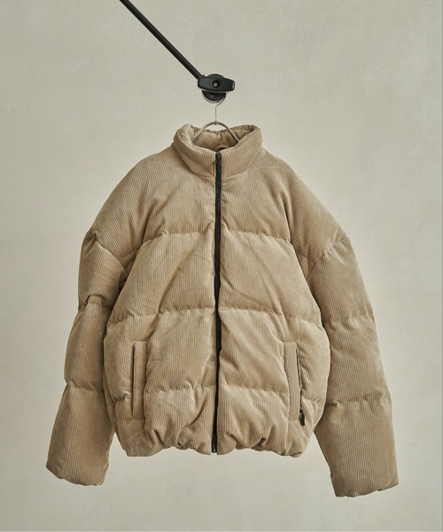 CPCM（シーピーシーエム）の「コーデュロイダウンブルゾン（ブルゾン