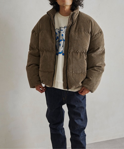 CPCM（シーピーシーエム）の「コーデュロイダウンブルゾン（ブルゾン