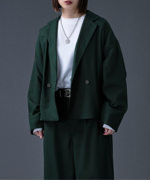 Ellno Loset（エルノロゼット）の「ショートテーラードジャケット 