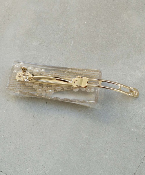 caph(カーフ)の「パールボリュームバレッタ(バレッタ/ヘアクリップ・レディース・その他・FREE)」の2枚目の写真