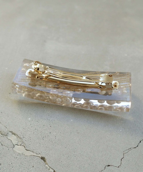 caph(カーフ)の「パールボリュームバレッタ(バレッタ/ヘアクリップ・レディース・その他・FREE)」の4枚目の写真