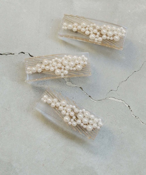 caph(カーフ)の「パールボリュームバレッタ(バレッタ/ヘアクリップ・レディース・その他・FREE)」の8枚目の写真