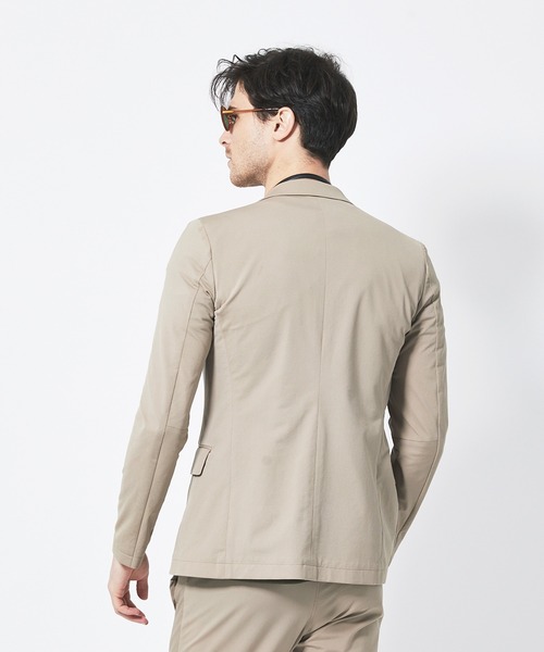 junhashimoto(ジュンハシモト)の「J06 2B SHIRTS JACKET(テーラードジャケット・メンズ・ベージュ/ブラック・4/3/5/2)」の4枚目の写真