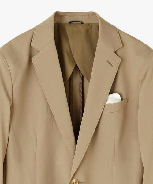 junhashimoto(ジュンハシモト)の「J06 2B SHIRTS JACKET(テーラードジャケット・メンズ・ベージュ/ブラック・4/3/5/2)」の13枚目の写真
