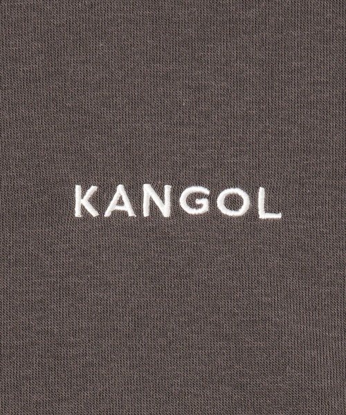 KANGOL(カンゴール)の「KANGOL カンゴール バックロゴ 裏起毛スウェットトレーナー(スウェット・キッズ・チャコール/ピンク・130cm/150cm/160cm/140cm)」の6枚目の写真