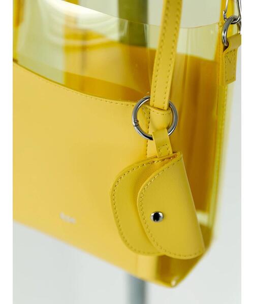 koe（コエ）の「クリアマルチ２ＷＡＹトート＊（トートバッグ・レディース・ブラック/ブラウン/オフホワイト/ライトグリーン/ライトイエロー・FREE）」の21枚目の写真