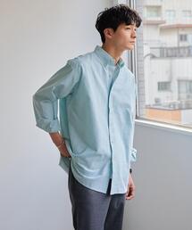 UNIVERSAL OVERALL | 【別注】<UNIVERSAL OVERALL>オックス ストライプ ボタンダウン シャツ(シャツ/ブラウス)