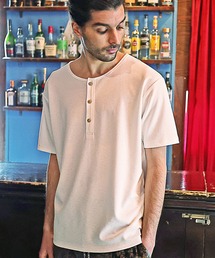 ヘンリーネックTシャツ