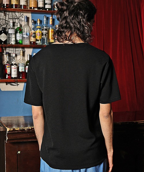 RATTLE TRAP(ラトルトラップ)の「ヘンリーネックTシャツ(Tシャツ/カットソー・メンズ・ホワイト/ブラック/ベージュ・S/M/L)」の14枚目の写真