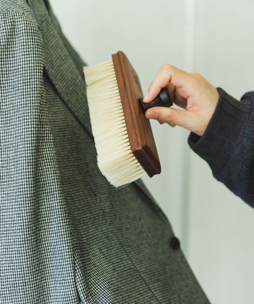 WEB/一部店舗限定』Shoji Works 四角い馬毛の洋服ブラシ（インテリア