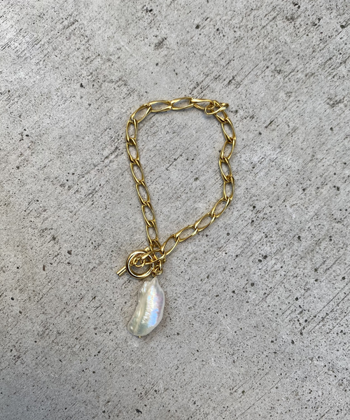 NOMINE（ノミネ）の「パールチェーンブレスレット（ブレスレット・レディース・ゴールド/シルバー・フリー）」の4枚目の写真