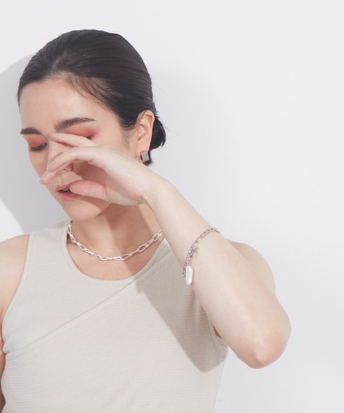 NOMINE（ノミネ）の「パールチェーンブレスレット（ブレスレット・レディース・ゴールド/シルバー・フリー）」の7枚目の写真