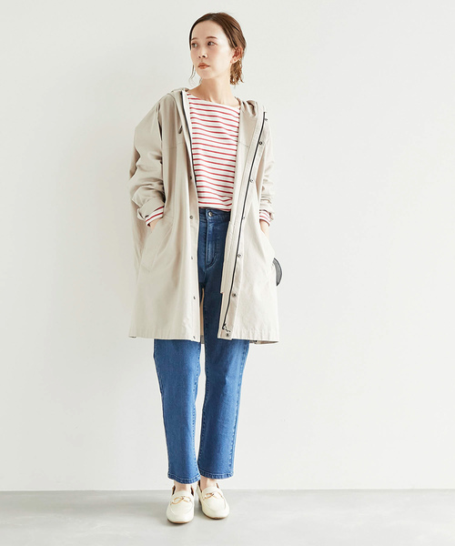 ROPE' PICNIC（ロペピクニック）の「お仕事にも/ストレッチデニムストレートパンツ（デニムパンツ・レディース・ネイビー/ブルー系その他3・40/38/36）」の17枚目の写真