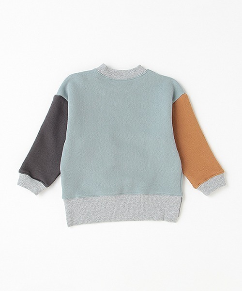 petit main（プティマイン）の「ポケットトレーナー（スウェット・キッズ・イエロー/ライトブルー/エンジ/アイボリー・110cm/130cm/80ｃｍ/100cm/120cm/90cm）」の12枚目の写真
